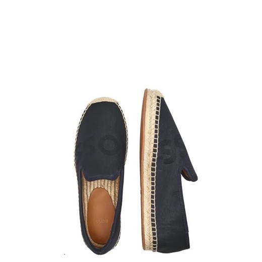 Espadryle męskie BOSS HUGO casual ze skóry