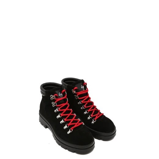 Giuseppe Zanotti Skórzane buty trekkingowe GRAFFIO RIC Giuseppe Zanotti 42 wyprzedaż Gomez Fashion Store