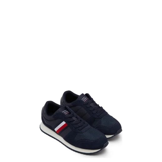 Tommy Hilfiger Sneakersy RUNNER EVO MIX, BDS | z dodatkiem skóry Tommy Hilfiger 42 wyprzedaż Gomez Fashion Store