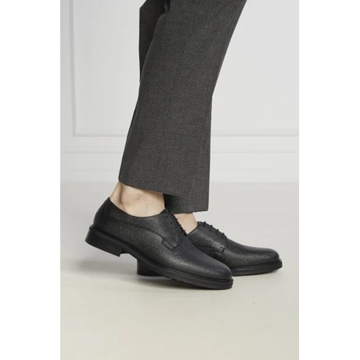 BOSS BLACK Skórzane derby Larry 40 okazja Gomez Fashion Store