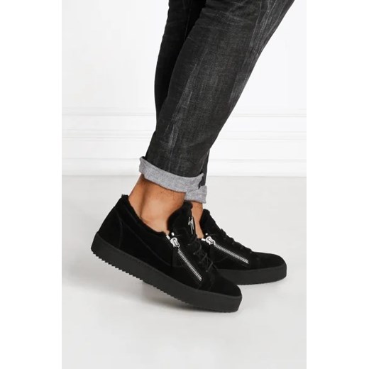 Giuseppe Zanotti Skórzane trampki Giuseppe Zanotti 44 wyprzedaż Gomez Fashion Store