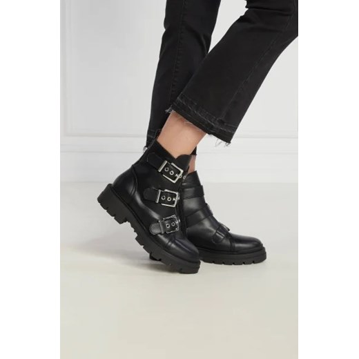 Guess Botki OBIA | z dodatkiem skóry Guess 39 okazyjna cena Gomez Fashion Store