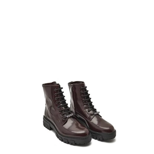 Workery damskie Hugo Boss casual skórzane