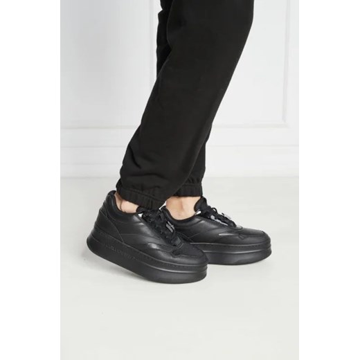 Buty sportowe damskie Karl Lagerfeld sneakersy skórzane