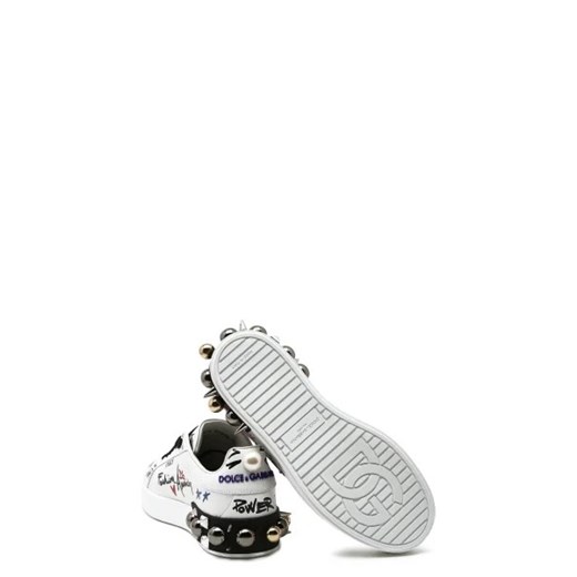 Dolce & Gabbana Skórzane trampki Dolce & Gabbana 41 promocja Gomez Fashion Store