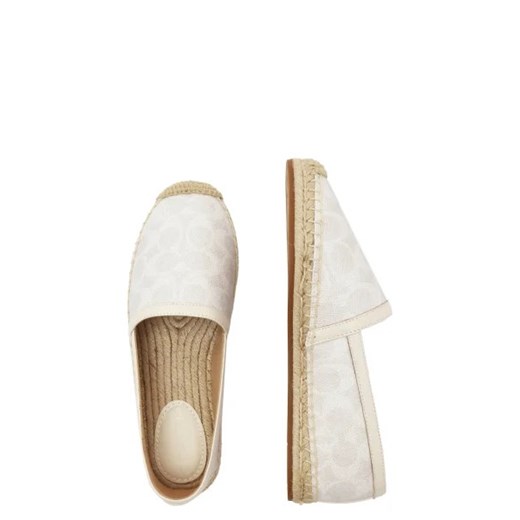 Espadryle damskie Coach tkaninowe 