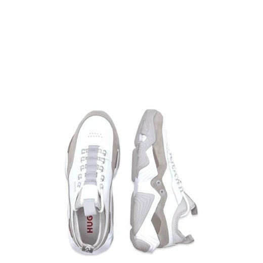 Buty sportowe męskie Hugo Boss ze skóry