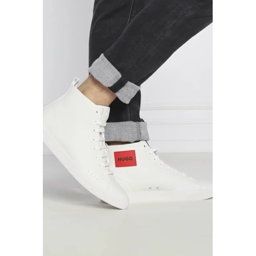 HUGO Skórzane trampki Zero Hito grph A 42 Gomez Fashion Store