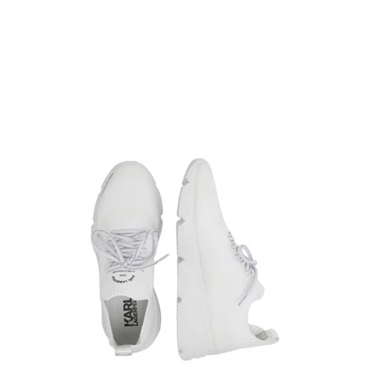 Buty sportowe męskie białe Karl Lagerfeld z tworzywa sztucznego 