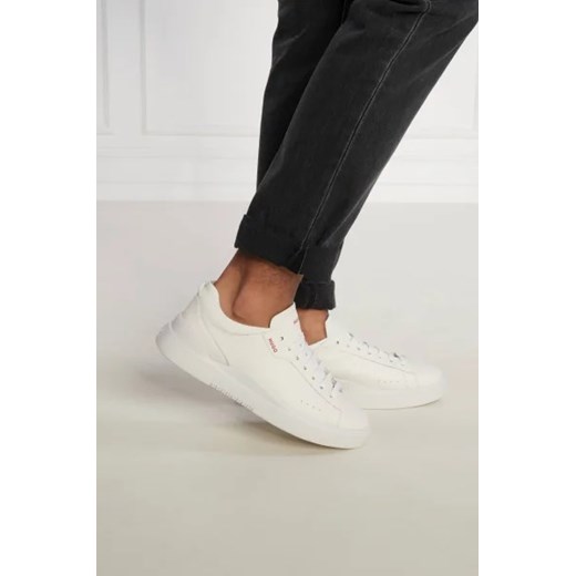 Buty sportowe męskie Hugo Boss skórzane