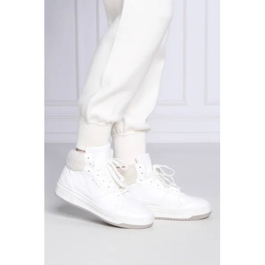 Buty sportowe damskie Guess sneakersy z tworzywa sztucznego