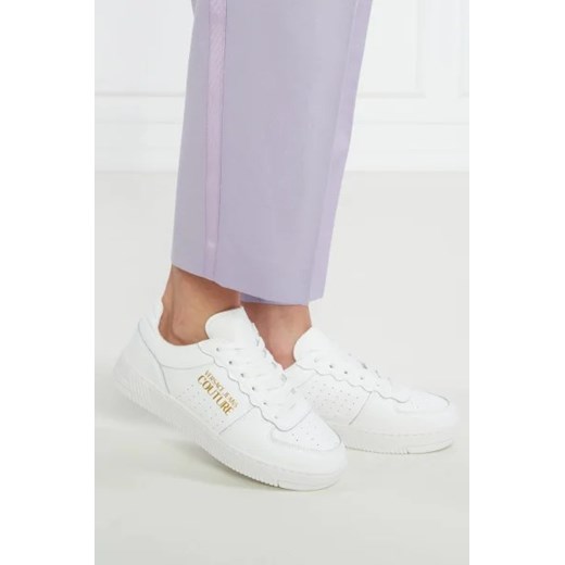 Versace Jeans Couture Skórzane sneakersy SCARPA SNEAKERS 38 Gomez Fashion Store wyprzedaż