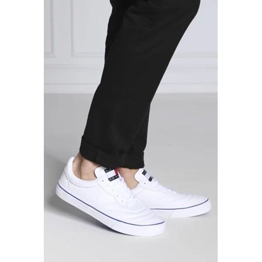 Tommy Jeans Skórzane trampki Tommy Jeans 42 Gomez Fashion Store okazja