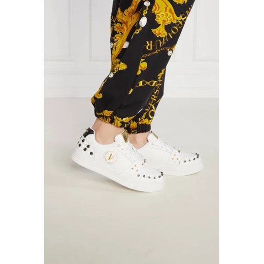 Buty sportowe damskie Versace Jeans sneakersy z tworzywa sztucznego