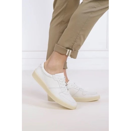 BOSS BLACK Skórzane sneakersy Clay 44 okazja Gomez Fashion Store