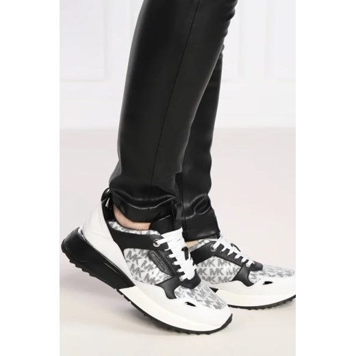 Michael Kors Skórzane sneakersy THEO TRAINER Michael Kors 41 promocyjna cena Gomez Fashion Store