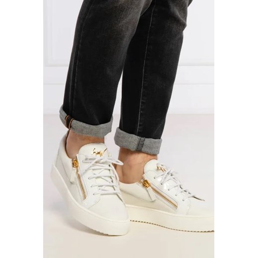 Giuseppe Zanotti Skórzane trampki S LOGOBALL Giuseppe Zanotti 42 Gomez Fashion Store