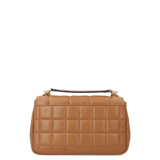 Kopertówka Michael Kors mała brązowa elegancka matowa skórzana