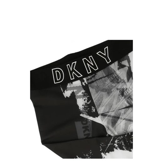 Spodnie dziewczęce DKNY w nadruki z poliestru na wiosnę 