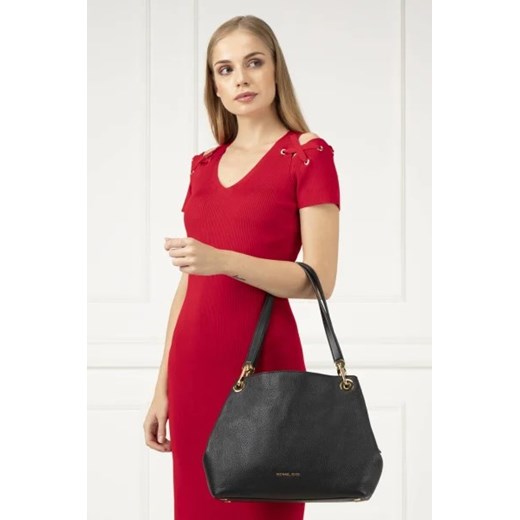 Michael Kors Skórzana shopperka Raven Michael Kors OS wyprzedaż Gomez Fashion Store