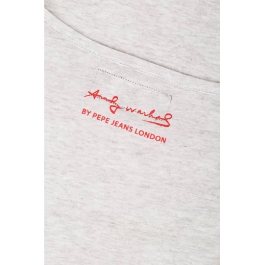 Pepe Jeans London T-shirt JASMINE Andy Warhol | Regular Fit 116 Gomez Fashion Store promocyjna cena