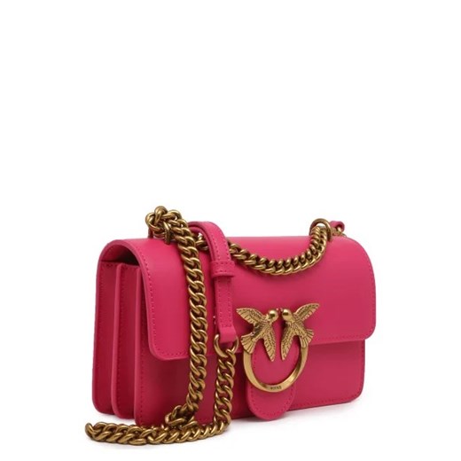 Pinko Skórzana torebka na ramię LOVE ONE MINI Pinko OS Gomez Fashion Store