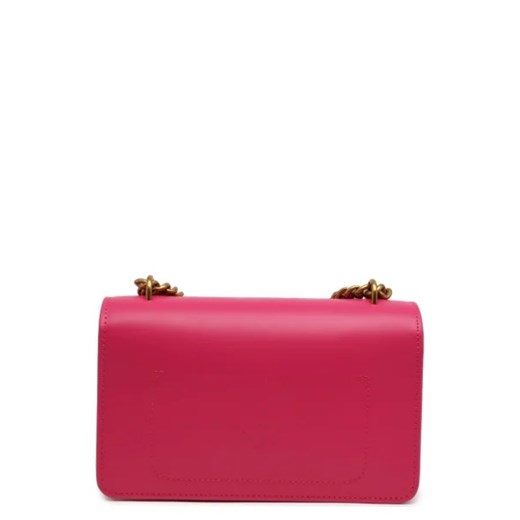 Pinko Skórzana torebka na ramię LOVE ONE MINI Pinko Uniwersalny Gomez Fashion Store