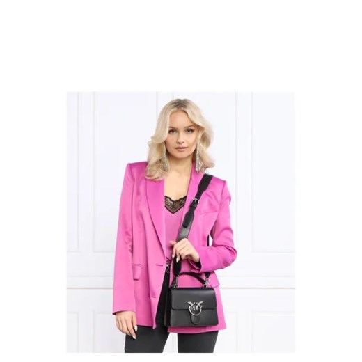 Pinko Skórzana listonoszka Love One Top Handle Mini Light Pinko OS Gomez Fashion Store