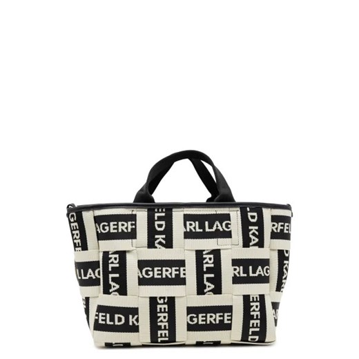 Karl Lagerfeld Shopperka k/webbing logo sm tote Karl Lagerfeld Uniwersalny Gomez Fashion Store