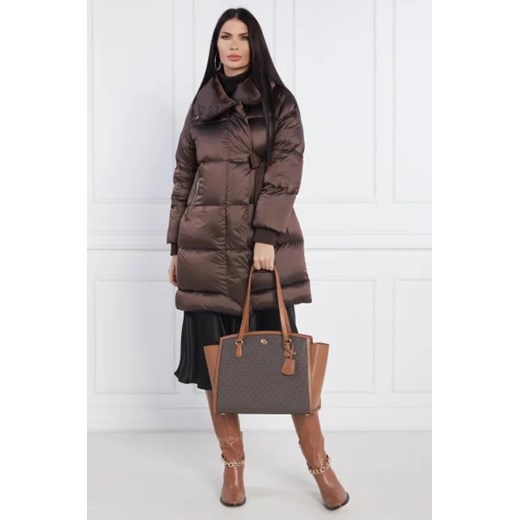 Kuferek brązowy Michael Kors elegancki 