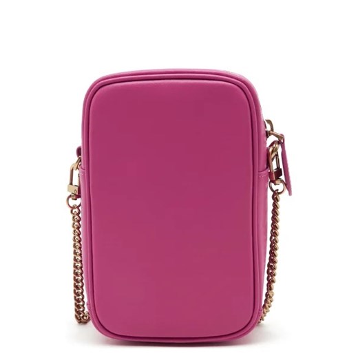 Pinko Skórzana torebka na telefon PHONE CASE VITTELLO SETA Pinko Uniwersalny Gomez Fashion Store
