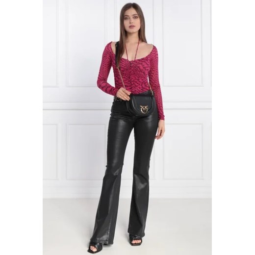 Listonoszka Pinko skórzana na ramię elegancka 