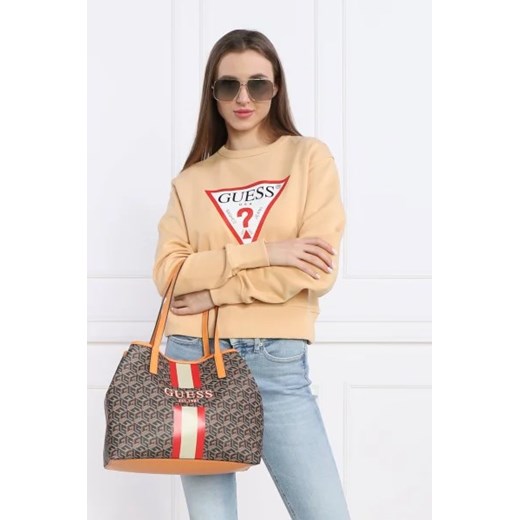Guess Shopperka + saszetka VIKKY Guess Uniwersalny Gomez Fashion Store