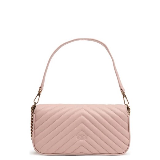 Pinko Skórzana torebka na ramię LOVE CLICK Pinko Uniwersalny promocja Gomez Fashion Store