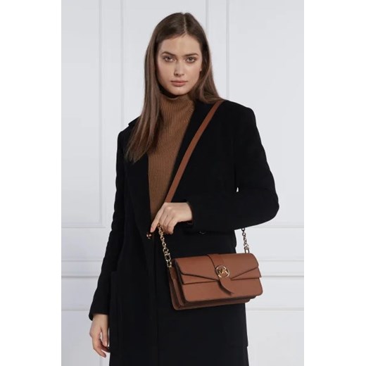 Listonoszka brązowa Michael Kors ze skóry