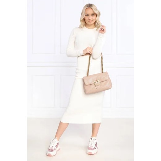 Pinko Skórzana torebka na ramię LOVE CLASSIC PUFF Pinko OS Gomez Fashion Store