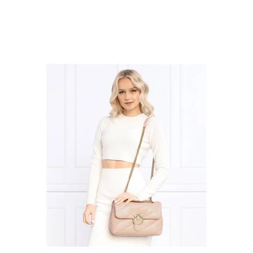 Pinko Skórzana torebka na ramię LOVE CLASSIC PUFF Pinko OS Gomez Fashion Store