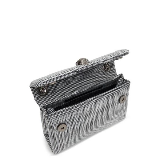 Kurt Geiger Torebka wieczorowa 690-FABRIC MINI KENSINGTON V-SILVER Kurt Geiger OS Gomez Fashion Store