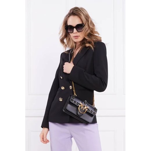 Pinko Skórzana listonoszka LOVE ONE MINI CL VITELLO SETA Pinko OS Gomez Fashion Store promocyjna cena