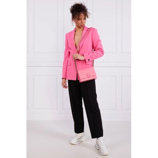 Kurt Geiger Skórzana torebka na ramię MINI KENSINGTON FLAP Kurt Geiger OS wyprzedaż Gomez Fashion Store