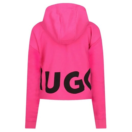 Bluza dziewczęca Hugo Kids z napisami