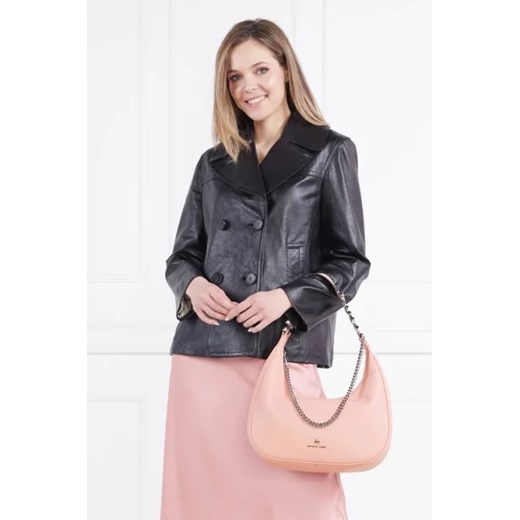 Michael Kors Skórzane hobo PIPER Michael Kors Uniwersalny promocja Gomez Fashion Store