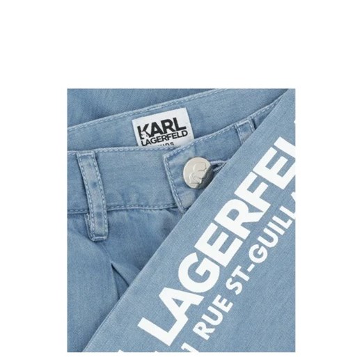 Karl Lagerfeld Kids Spodnie | Regular Fit 126 okazja Gomez Fashion Store
