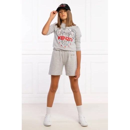 Bluza dziewczęca Kenzo Kids bawełniana w nadruki