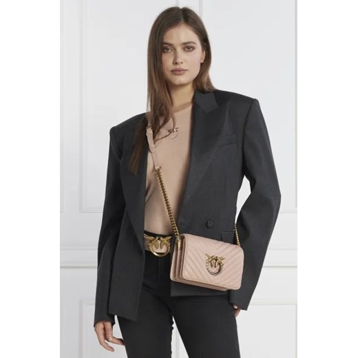 Pinko kopertówka matowa różowa elegancka mała