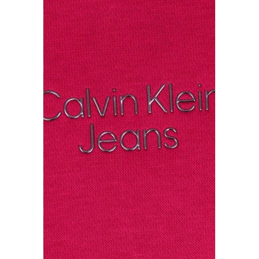 Bluza dziewczęca Calvin Klein poliestrowa 