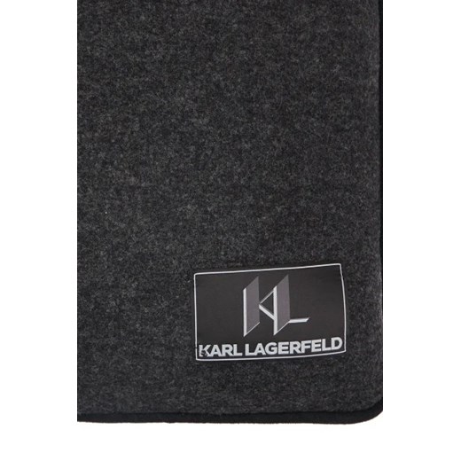Karl Lagerfeld Poduszka K/Monogram | z dodatkiem kaszmiru Karl Lagerfeld Uniwersalny okazja Gomez Fashion Store