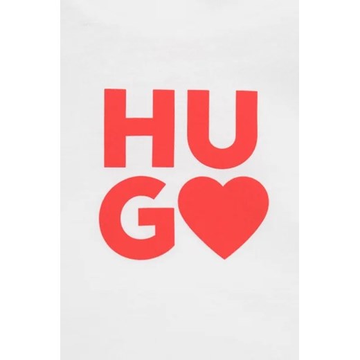 HUGO KIDS T-shirt | Regular Fit Hugo Kids 126 okazja Gomez Fashion Store