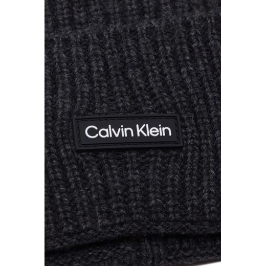 Calvin Klein Wełniana czapka DADDY Calvin Klein Uniwersalny Gomez Fashion Store