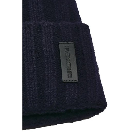 Emporio Armani Wełniana czapka Emporio Armani M Gomez Fashion Store wyprzedaż